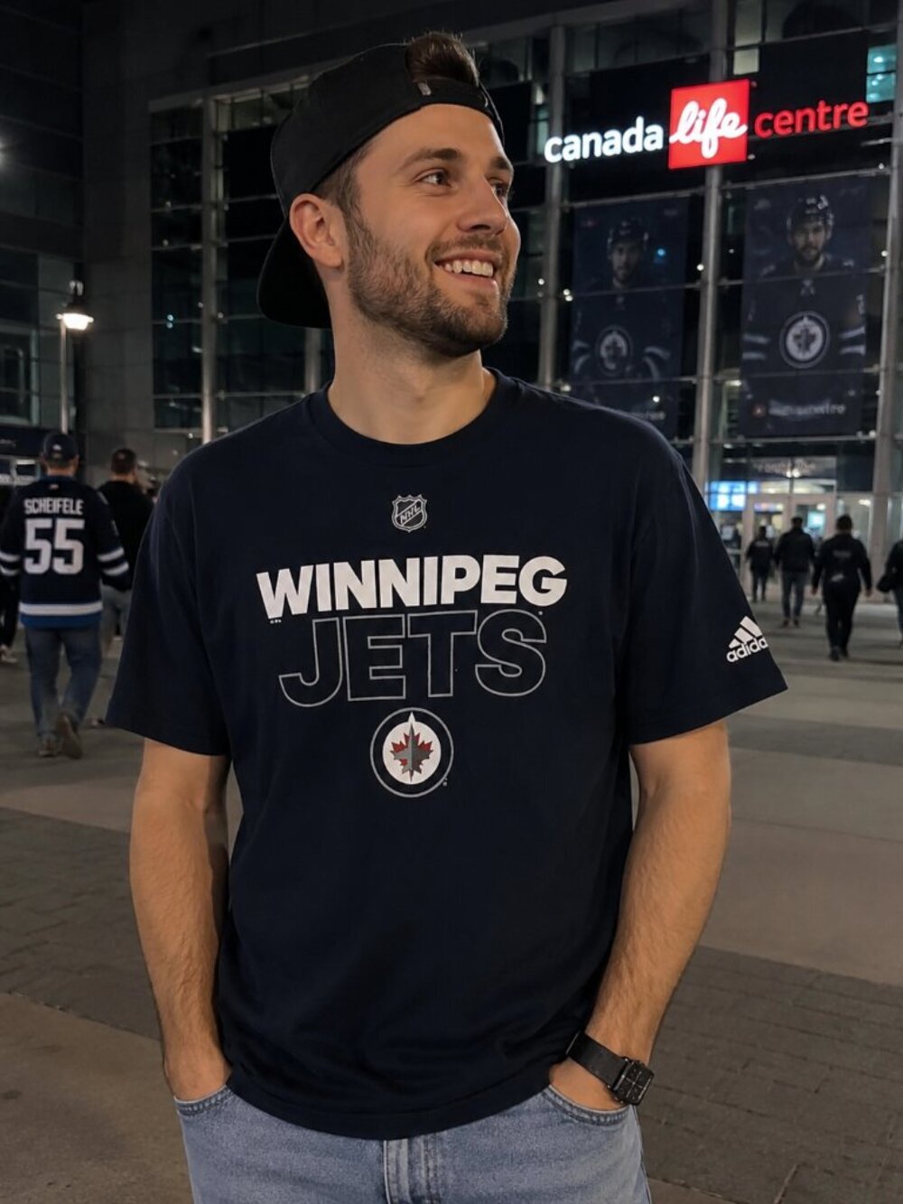 WINNIPEG JETS MENS NHL TEE (XL)